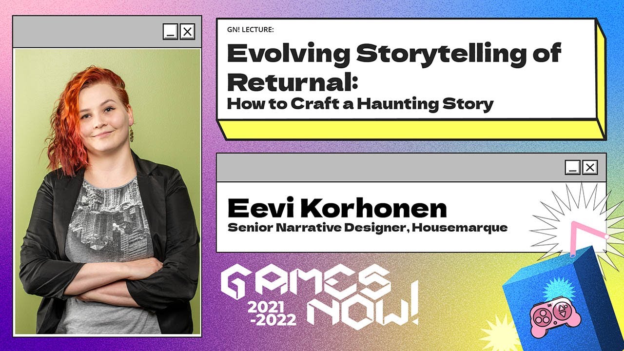 Eevi Korhonen: Evolving Storytelling of Returnal - How to Craft a Haunting Story | Games Now!