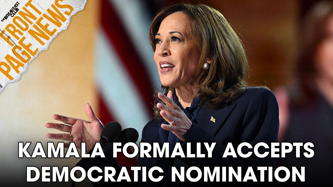 Kamala Formally Accepts Democratic Nomination; Trump Responds + More