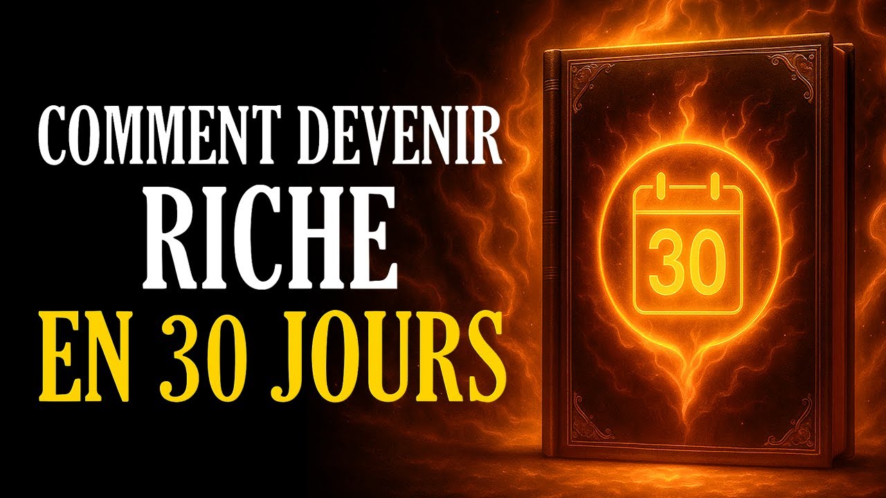 En 30 Jours : La Règle Unique Que Tous Les Riches Connaissent