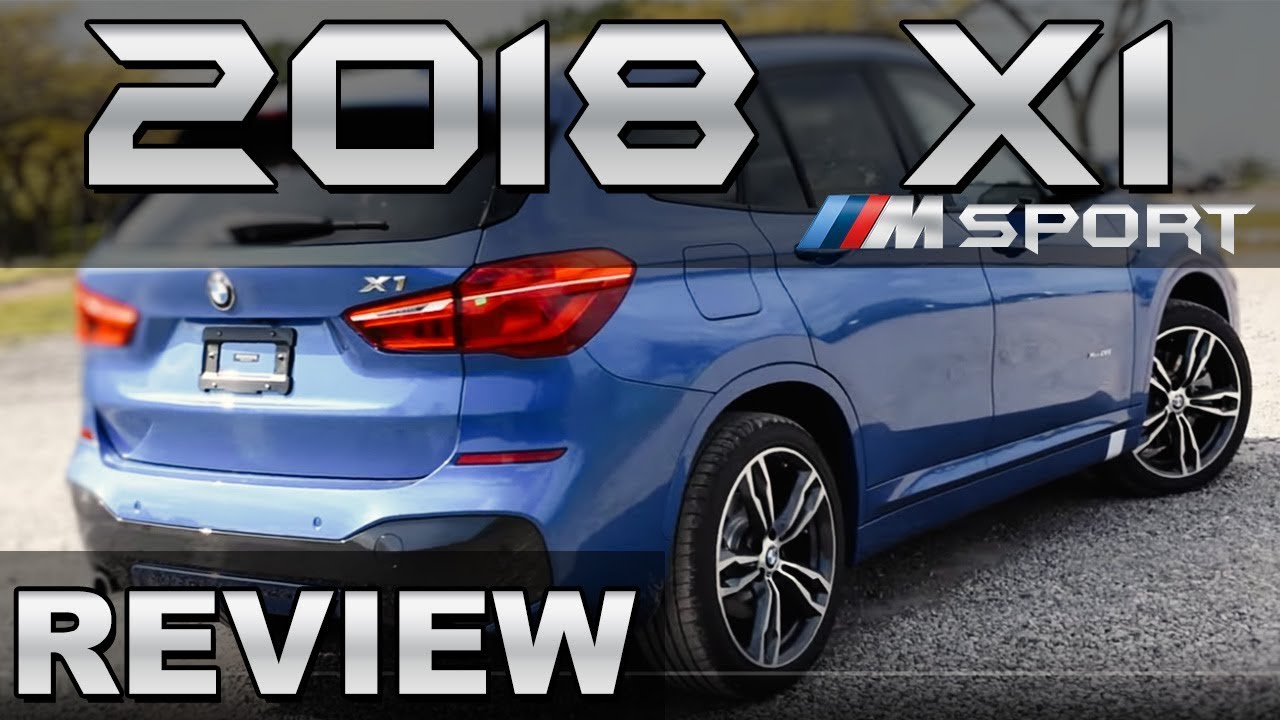Подробный обзор BMW X1 2018 года | M Sport | Цвет Estoril Blue | Интерьер | Диски 19
