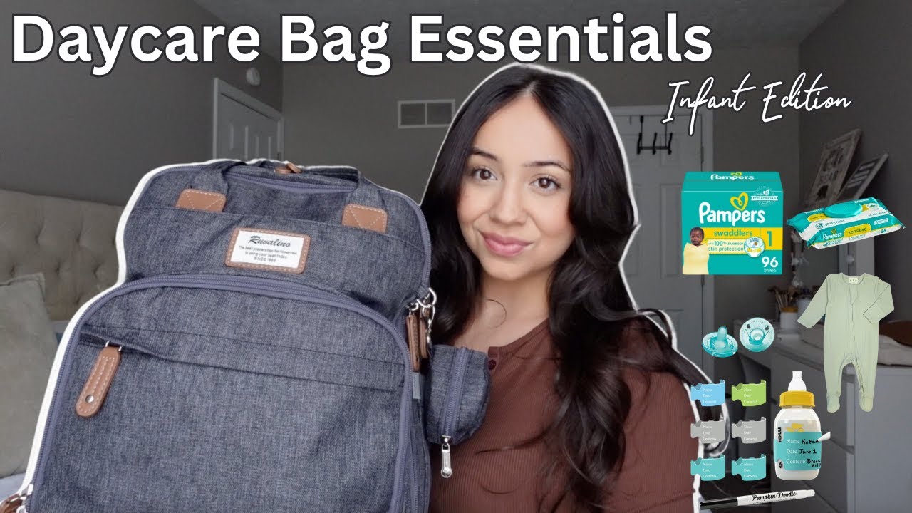 Pack My Sons Daycare Bag With Me | Infant Edition