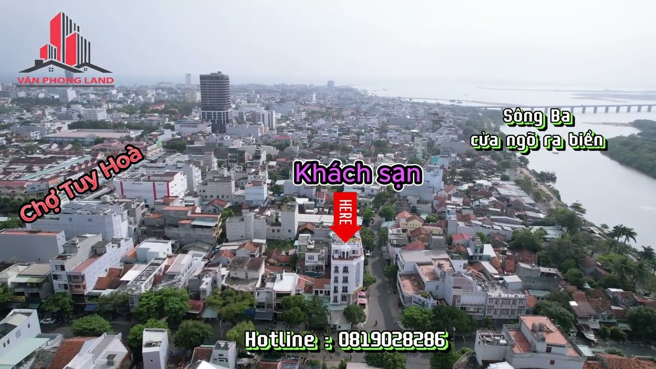 Khách sạn Tp Biển Tuy Hoà . Phú yên cần chuyển nhượng.