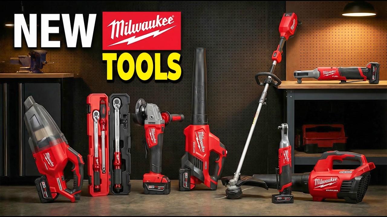 These 25 NEW Milwaukee Tools Are Changing Everything in 2026
