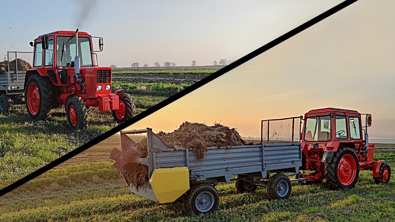 ㋡ 30 Lat Wstecz?! ☆  Wywóz Obornika ✔  Nowy Mtz 82 & Czarna Białostocka  ㋡