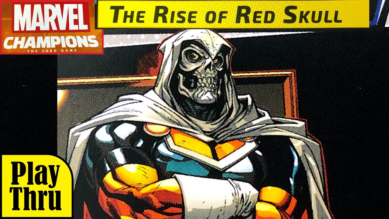 RISE OF THE RED SKULL Scenario 3 TASKMASTER - HAWKEYE and SPIDER-WOMAN