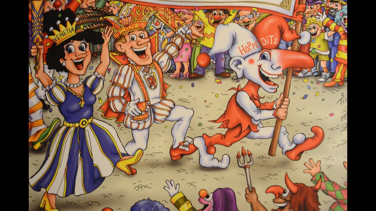 200 Jahre Karneval in Düsseldorf.11.11.2024 - Start in Karneval Season.   Hoppeditz erwachen andere