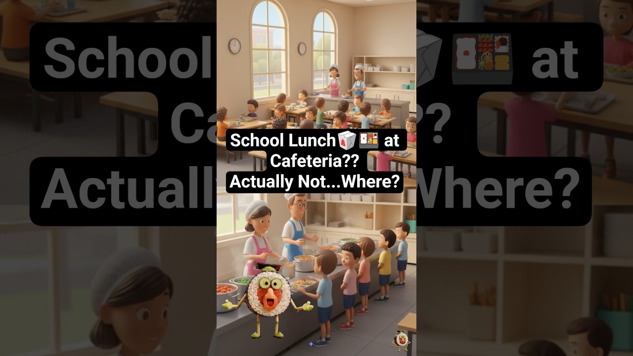 🍱 Веселье во время обеда 🥡 в школе! | 00016 - Давайте откроем для себя Японию вместе с Человеком-...