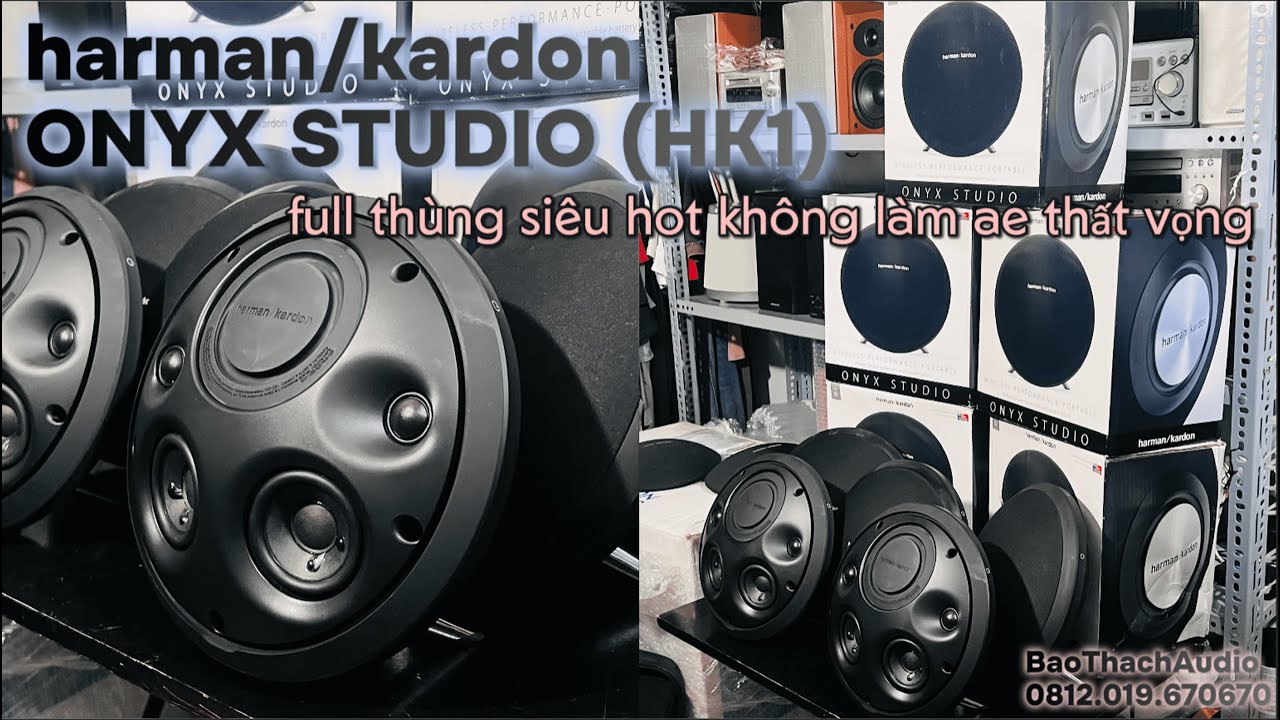 Harman Kardon Onyx Studio (HK1) đã trỡ lại sau ngày vắng bóng, full thùng xốp cho ae đam mê. Giá: ib