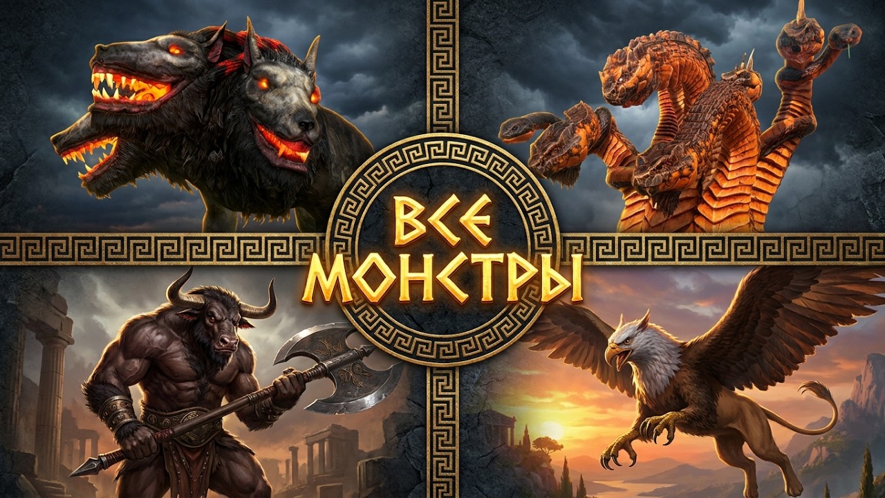 МИФИЧЕСКИЕ МОНСТРЫ в Total War Saga: TROY