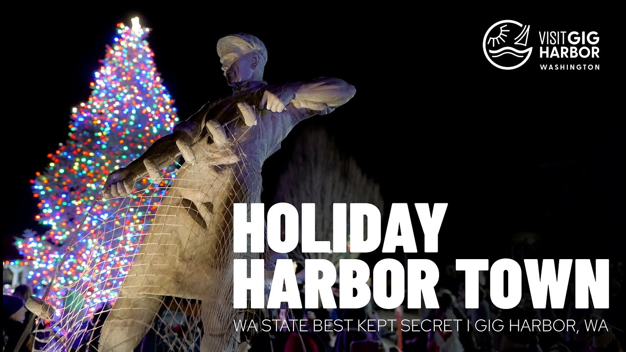 WA State Best Kept Secret I Holidays in Gig Harbor, WA