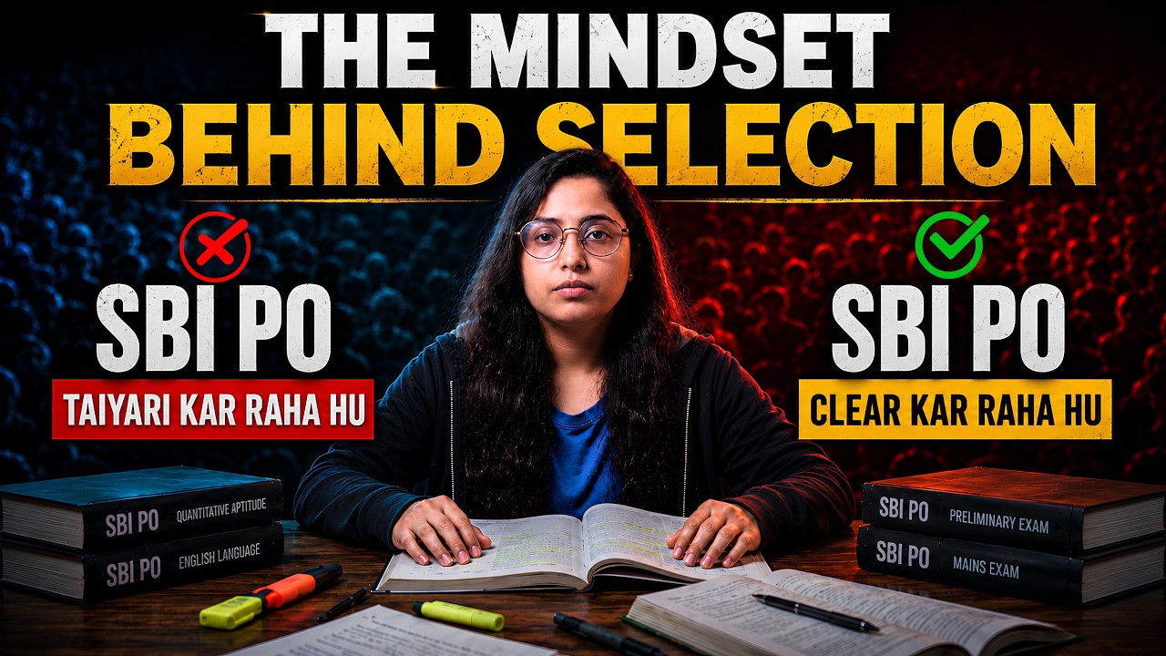 I Cleared SBI PO With THIS Mindset 🔥 | Clear SBI PO 2026 in First Attempt