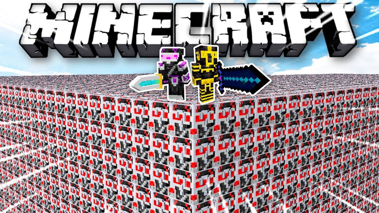 ¡DESAFÍO LUCKY BLOCKS DE WHITEZUNDER .EXE! ¿QUIÉN GANARÁ? | MINECRAFT TROLL