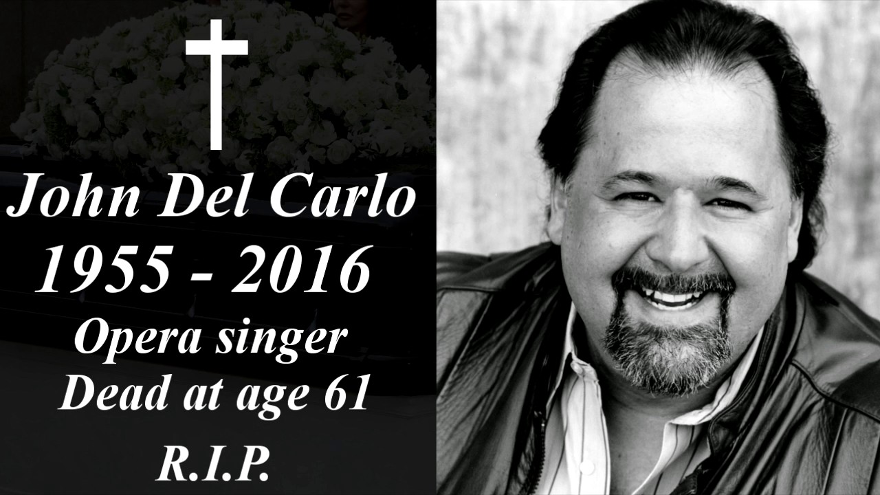 John Del Carlo Dead at age 61 RIP