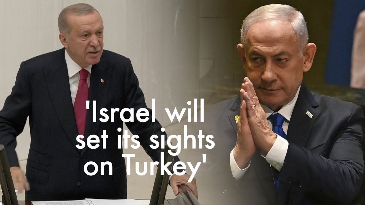 'Netanyahu govt is dreaming of a crude dream that includes Anatolia' says Turkey's Erdogan