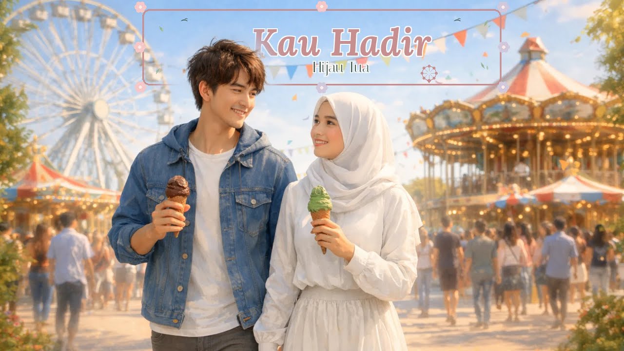 Kau Hadir - Hijau Tua (Official Lyric Video)