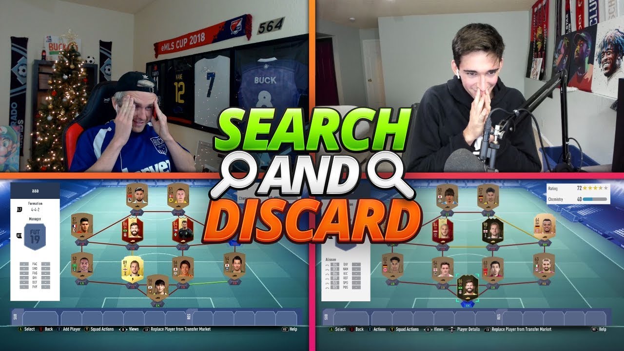 Search and Discard vs MBoneHD! FIFA 19 Ultimate Team