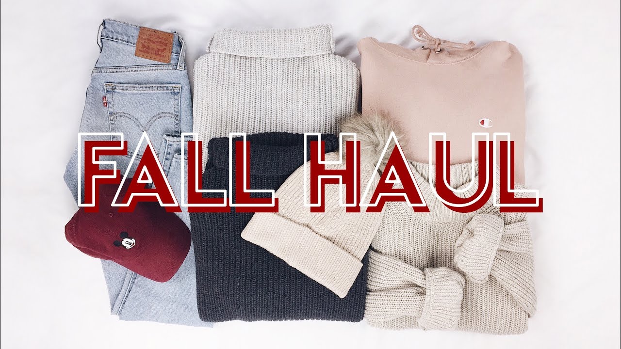 Fall Haul (Try On!) Sweaters, Hats & Jeans!