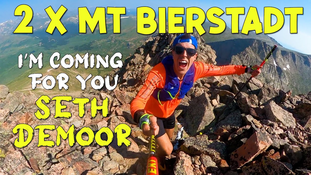 Chasing Down Seth Demoor's Mt Bierstadt FKT — Pikes Peak Marathon Training Ep5