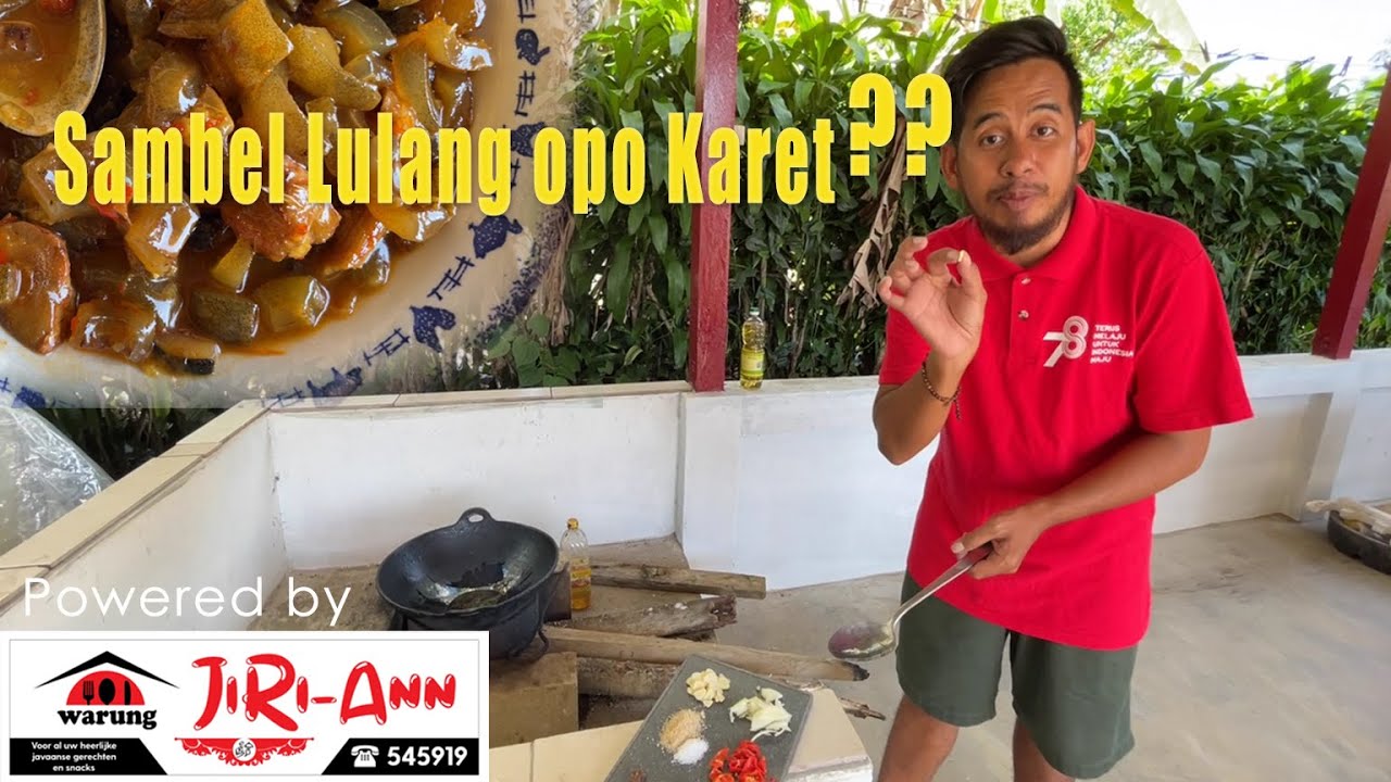 🇸🇷🇮🇩 Sambal Lulang Sapi sing koyo Karet!