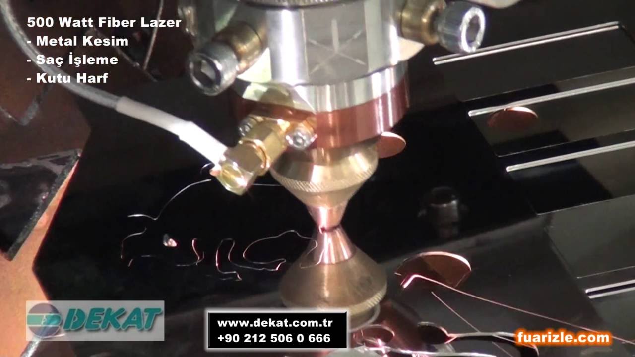 Fiber Lazer Metal Kesim 500 watt