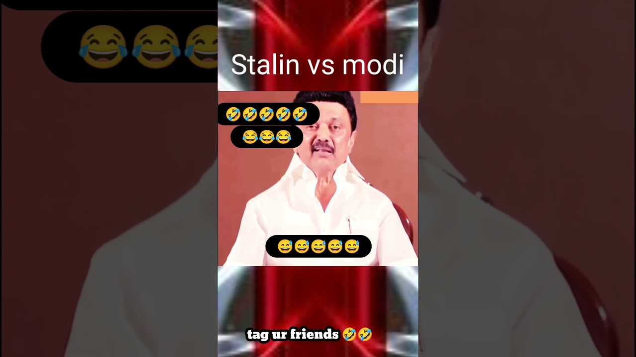 Stalin vs Modi fight speech 🤣 #modi #stalin #trending #short #fitness #fight #comedy #funnyvideo