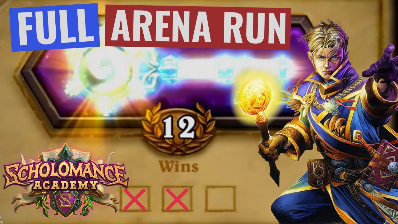 12 Win ULTIMATE SCUMBAG Priest - Hearthstone Arena Scholomance Academy