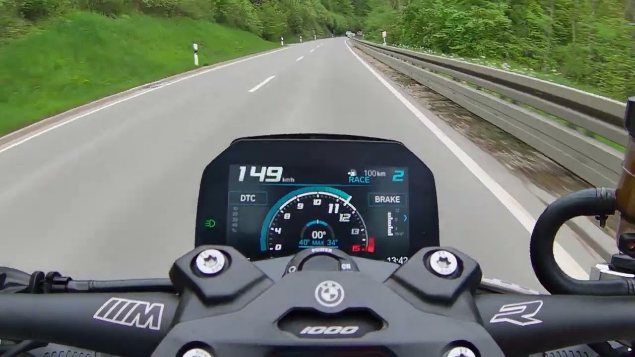 Bmw M1000R 2023, On board