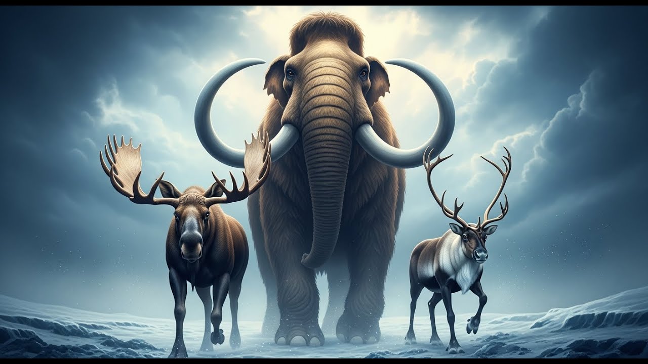 The Ultimate Ice Age Showdown: Mammoth vs Reindeer vs Moose – From Race to War