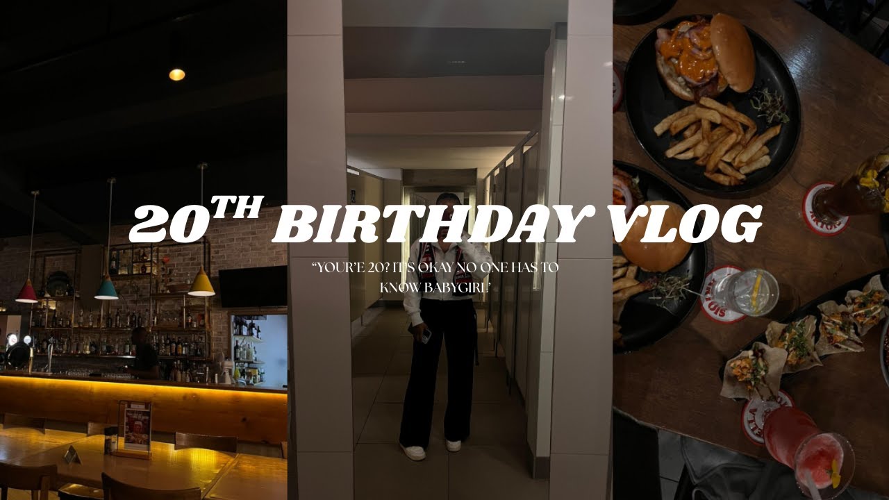 WE'RE 20!!!| BIRTHDAY VLOG| NEW RESTUARANT| CELEBRATIONS.