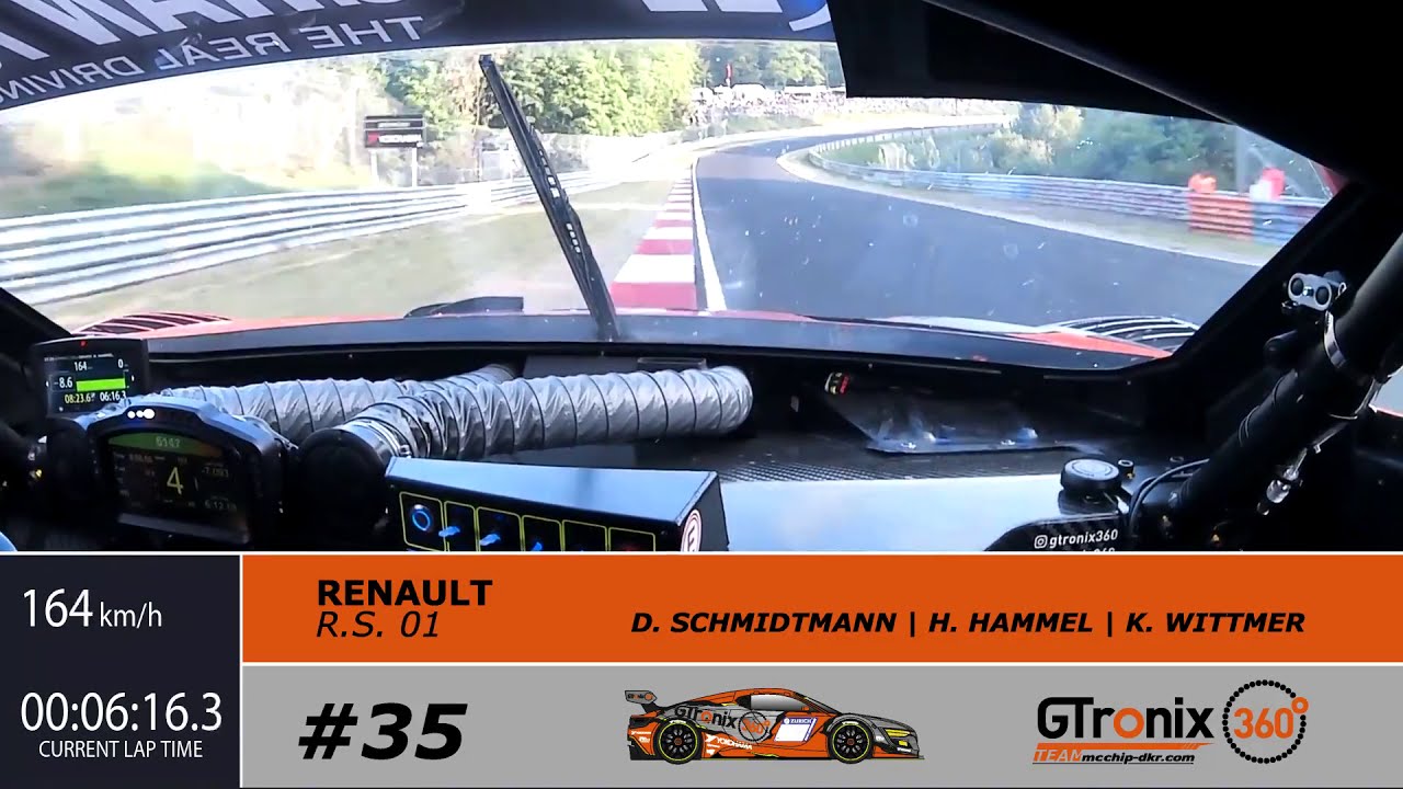 24h Nürburgring 2018 Top30 Qualifying Renault RS01 GT3