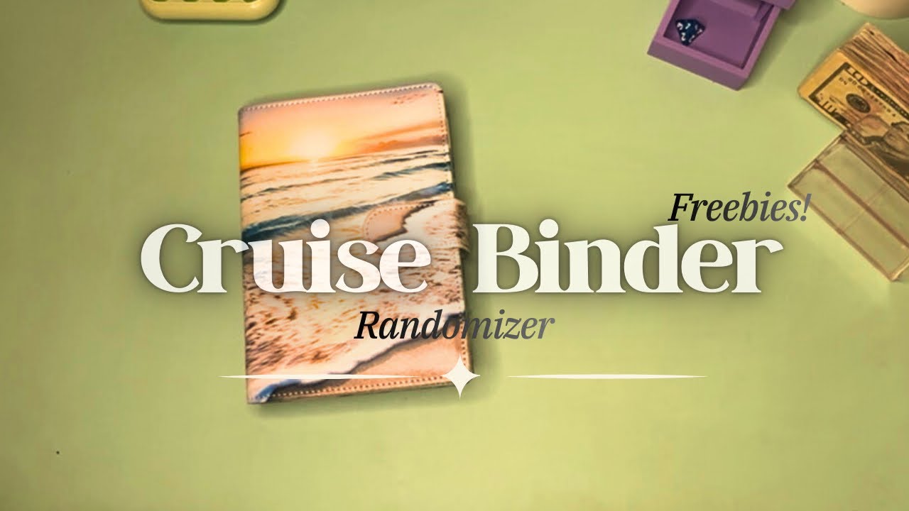 Stuffing my cruise binder! January 23,2026