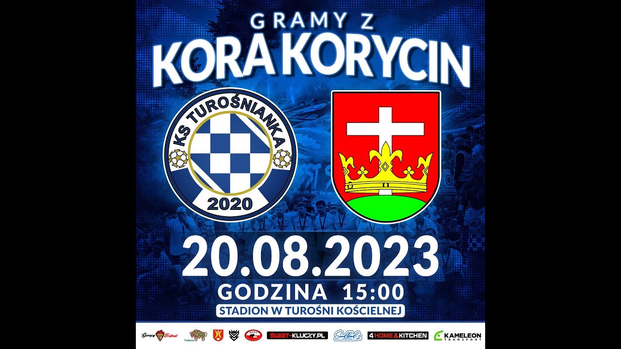 Turośnianka Turośń Kościelna VS Kora Korycin 3 Kolejka Podlaskiej Klasy Okręgowej
