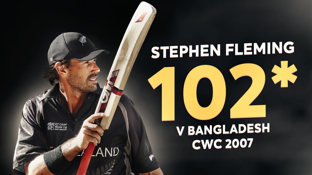 Stephen Fleming's century crushes Bangladesh | CWC 2007
