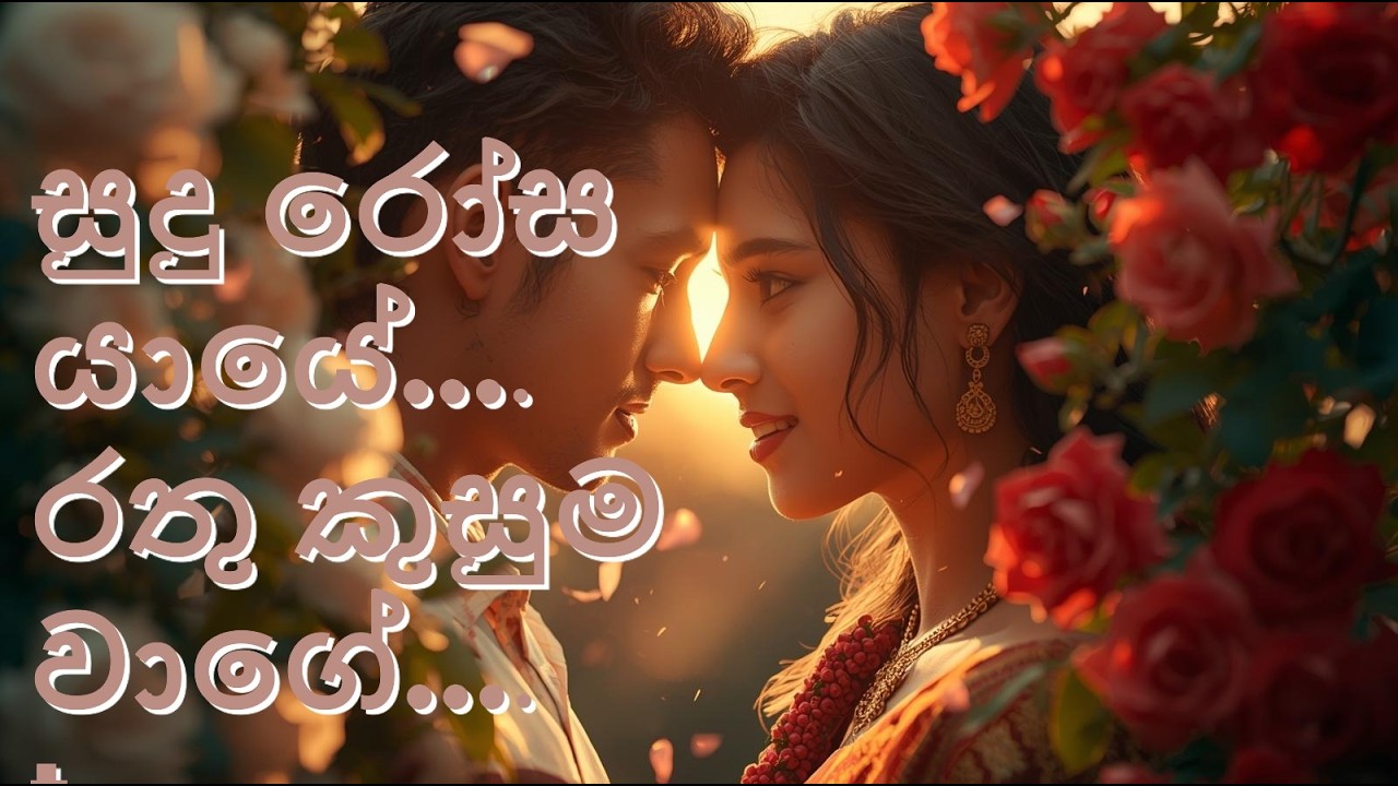 සුදු රෝස යායේ රතු කුසුම වාගේ | Beautiful Sinhala Love Song | Official Audio