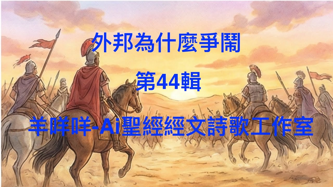 詩歌SSA-44【外邦為什麼爭鬧】第44輯〖羊咩咩-Ai聖經經文詩歌工作室〗