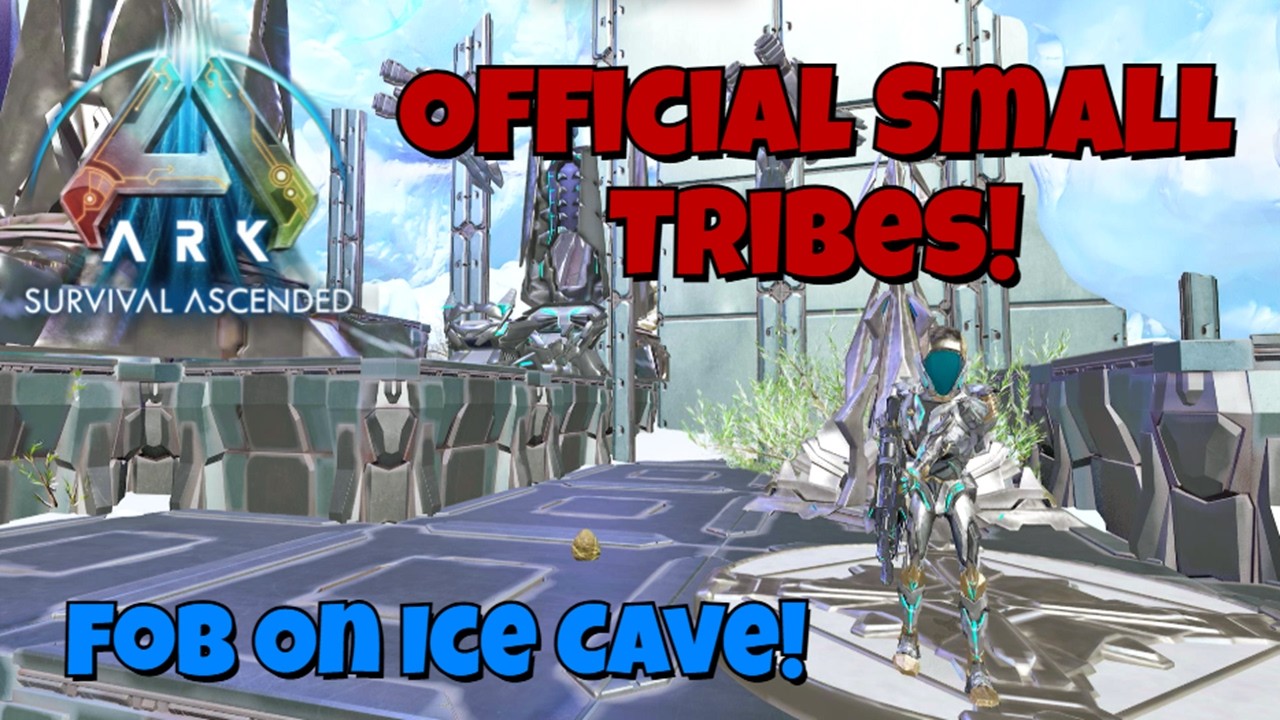 ARK: Official Small Tribes: Fob On Ice Cave!