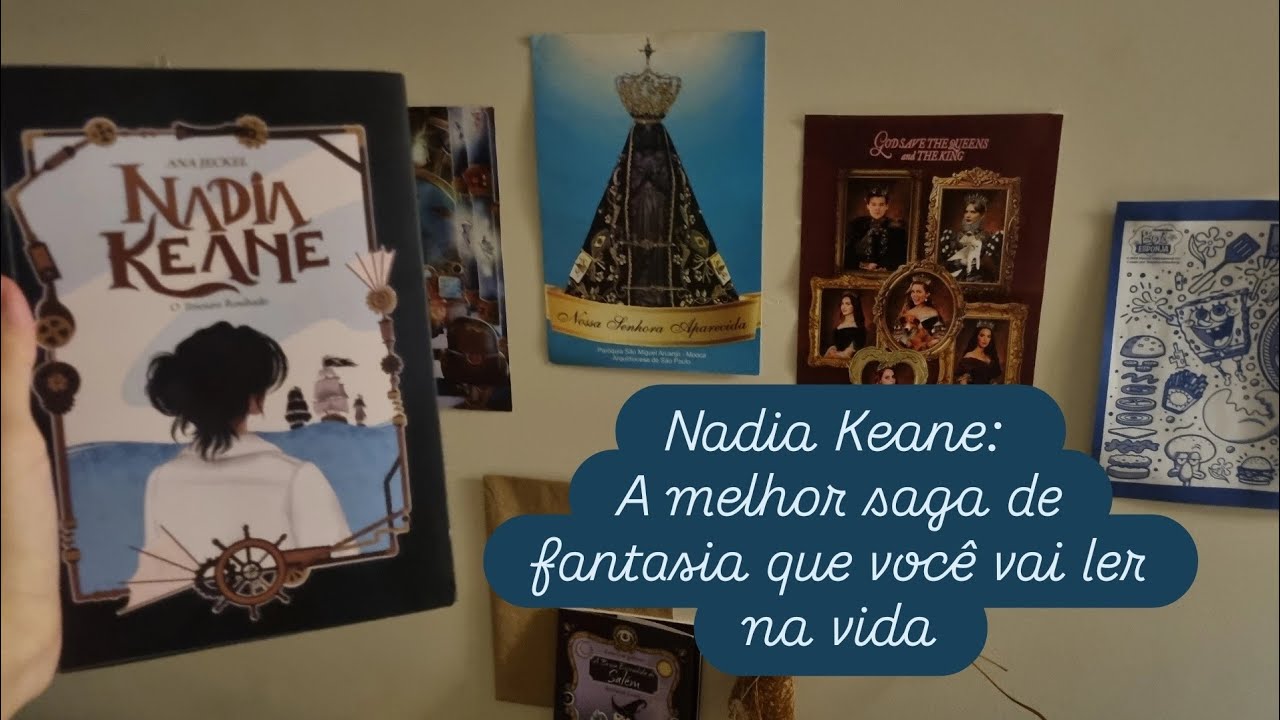 Nadia Keane - A melhor saga de fantasia que você lerá na vida // Vlog de leitura e resenha de livro