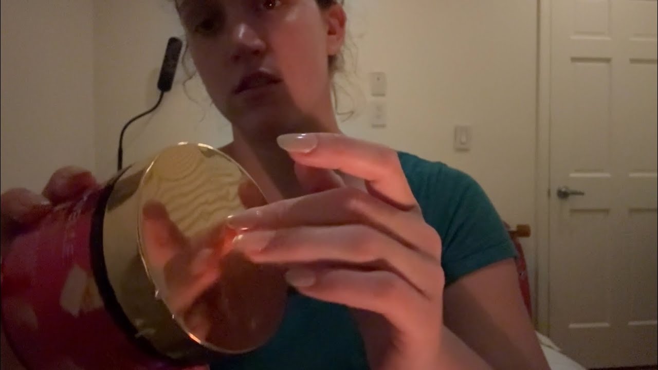 Lofi asmr - spherical objects; tapping and lid sounds 