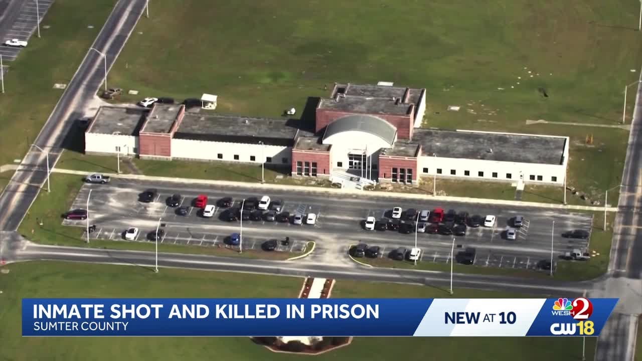 Sumter County inmate shot and killed while in prison