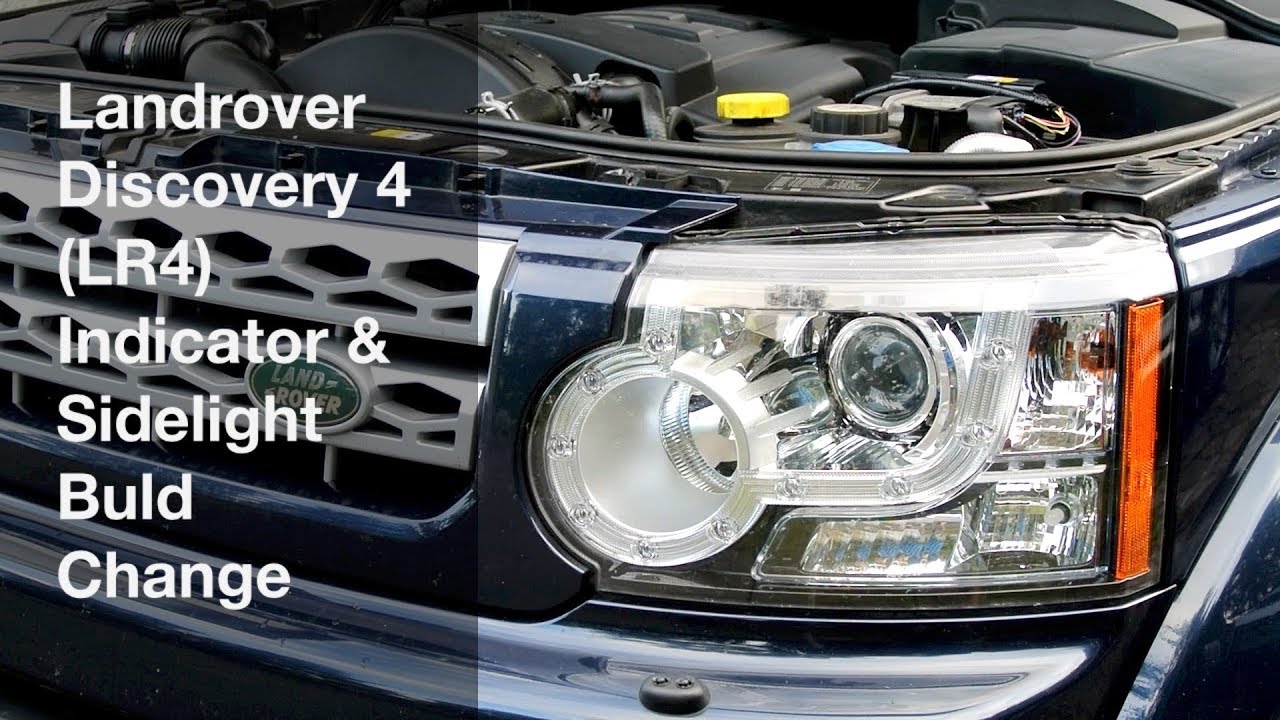 Landrover Discovery 4 LR4 Indicator and Sidelight Buld Replacement