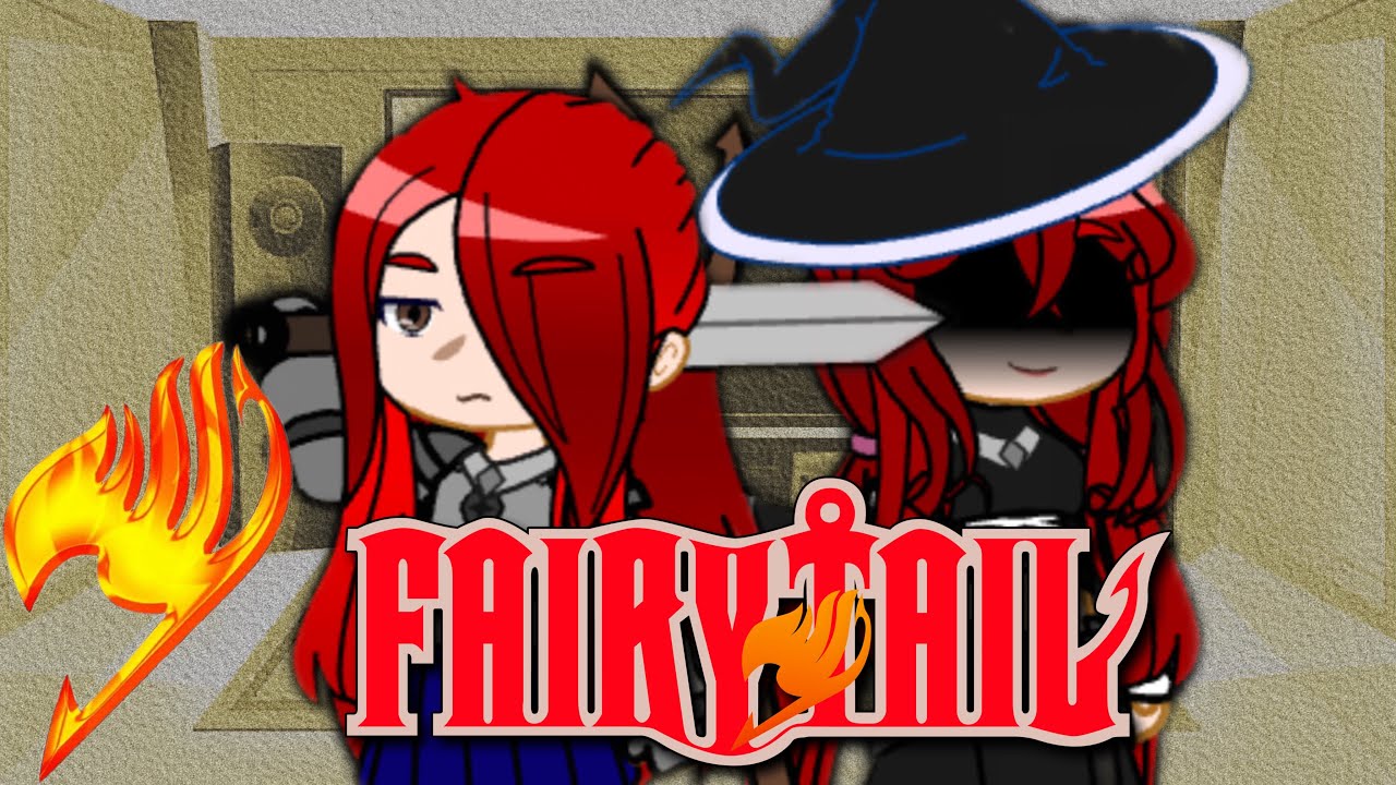 Fairy Tail Team Natsu react to Erza Scarlet(Little Jerza)(2/4)#gacha #gachaclub #fairytail #anime