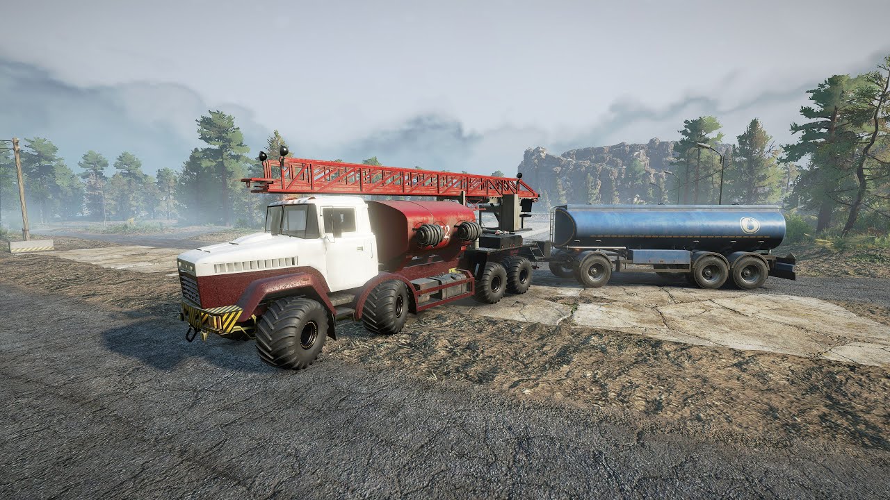 Snowrunner Mod KrAZ 7133P4