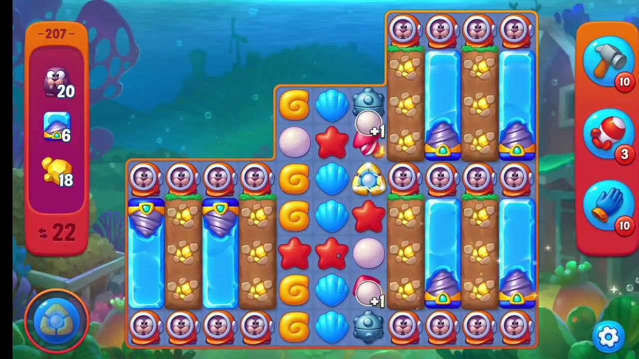 Fishdom Levels 201–225 🐠 F2P Smart Resource Strategy | Progress Fast & Win Events