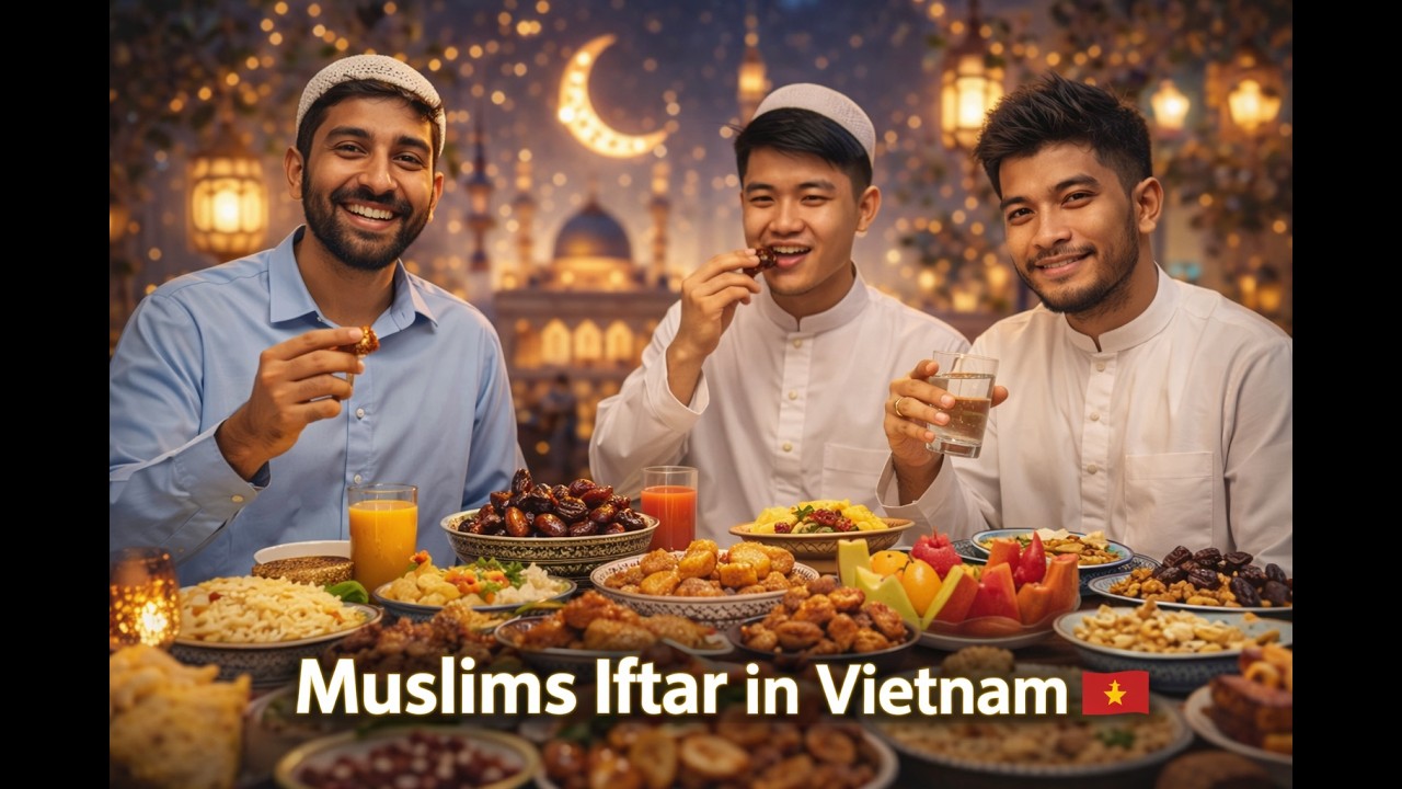 Breaking Fast in Hanoi: The Global Muslim Community in Vietnam 🇻🇳 | Ramadan in Vietnam.