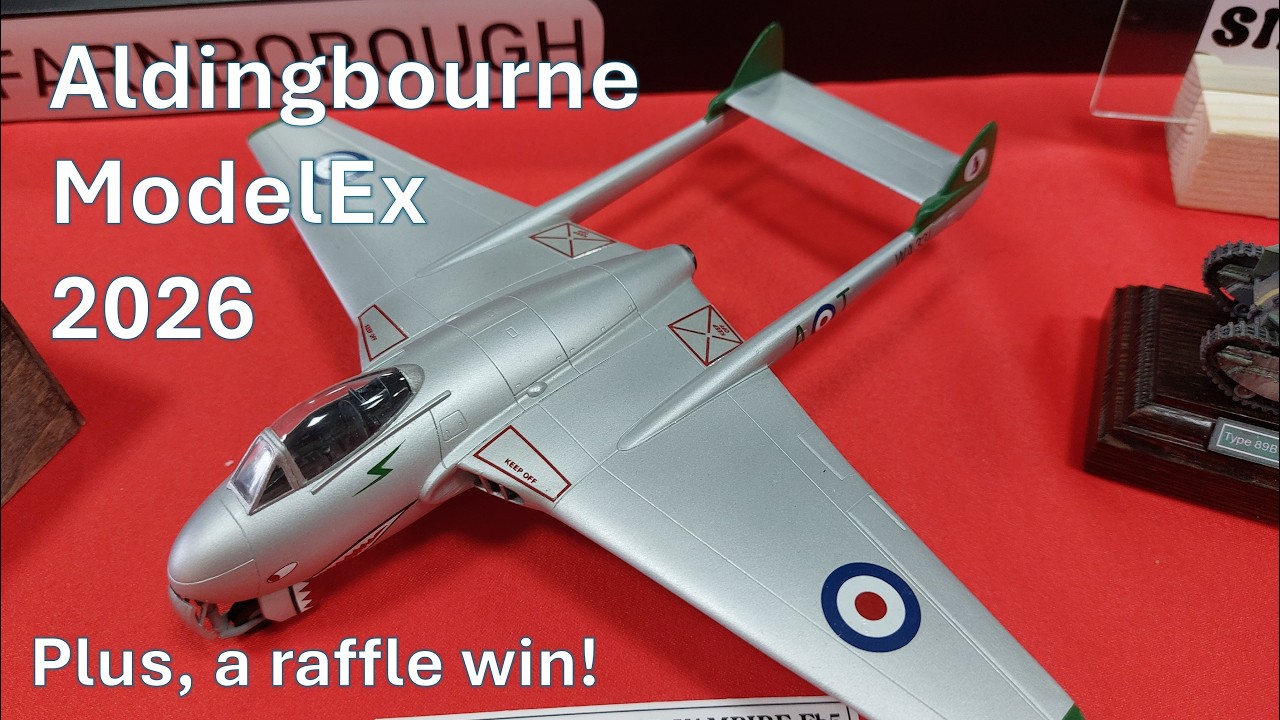 Aldingbourne Model Show 2026: Great Models, Great Cake… and I Won the Raffle!