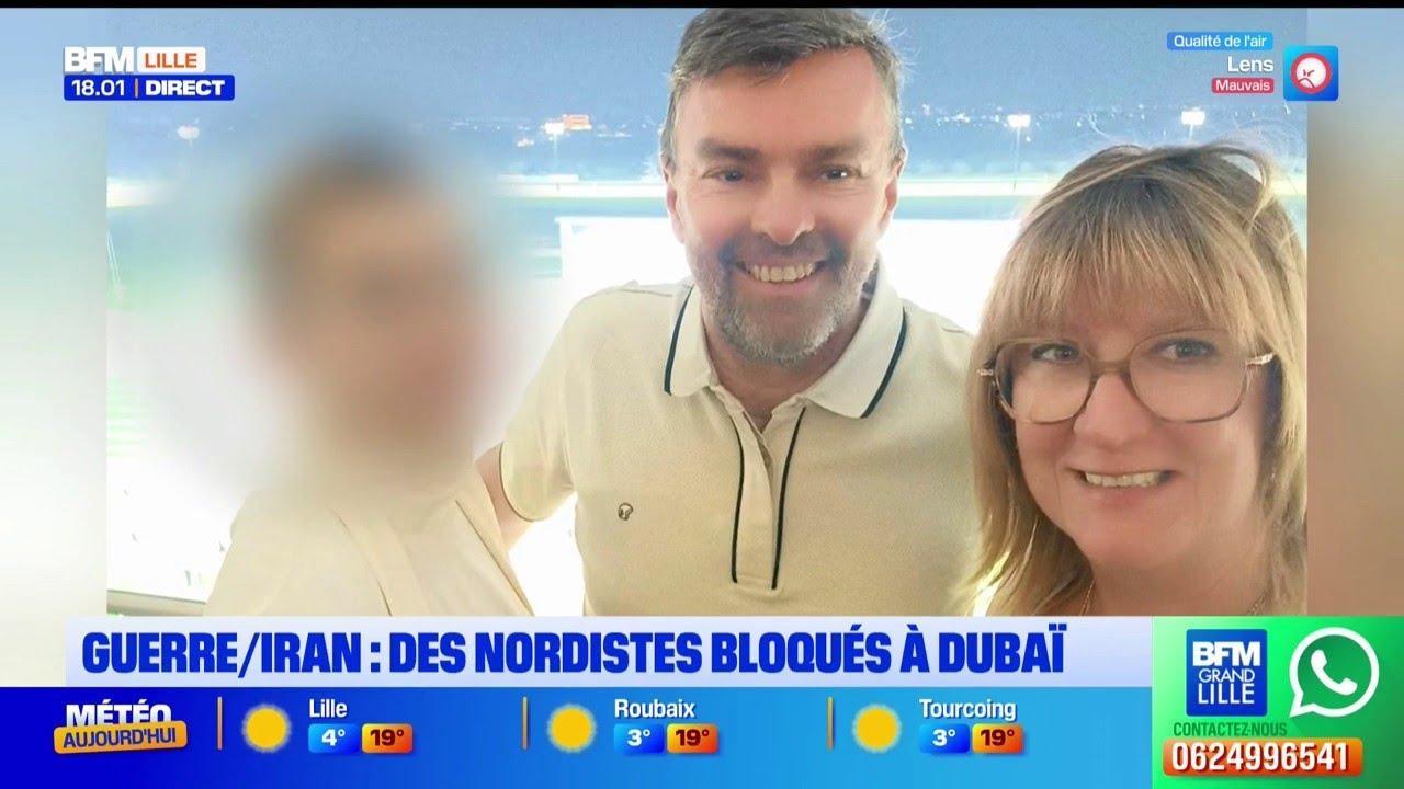 Des nordistes bloqués à Dubaï témoignent