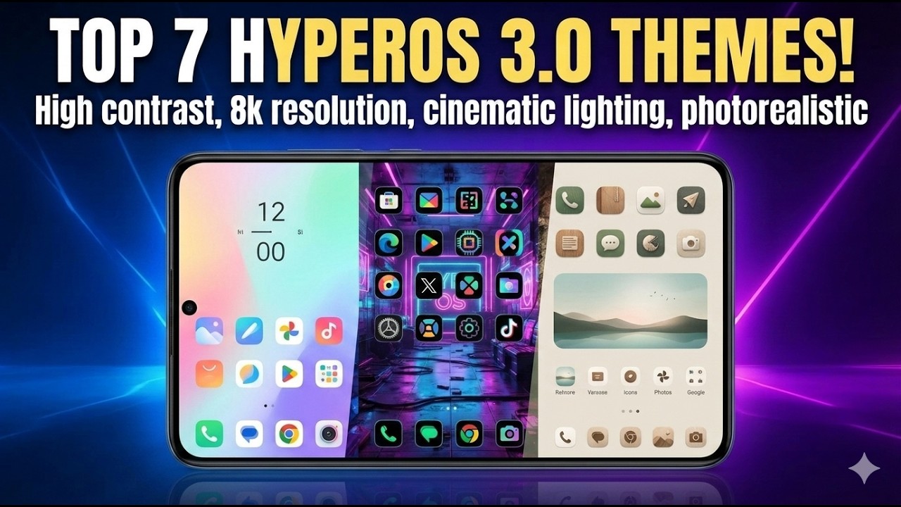 Top 7 HyperOS 3 0 Themes for Xiaomi, Redmi & Poco