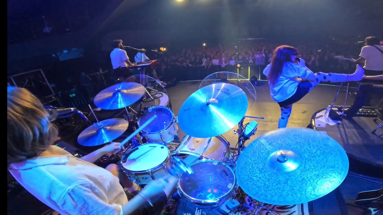 CMAT- Whatevers Inconvenient Drumcam live @ La Madeleine, Brussels