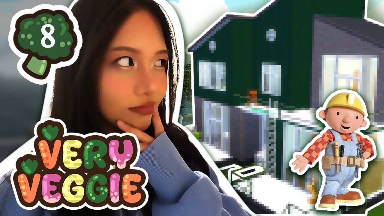 Building Our NEW Home 🥦 very veggie legacy challenge #8