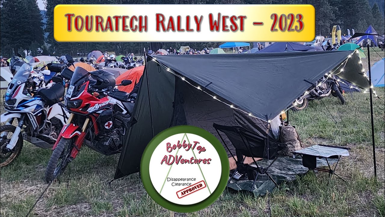 2023 Touratech Rally - West | Honda Africa Twin | Tarp Shelter